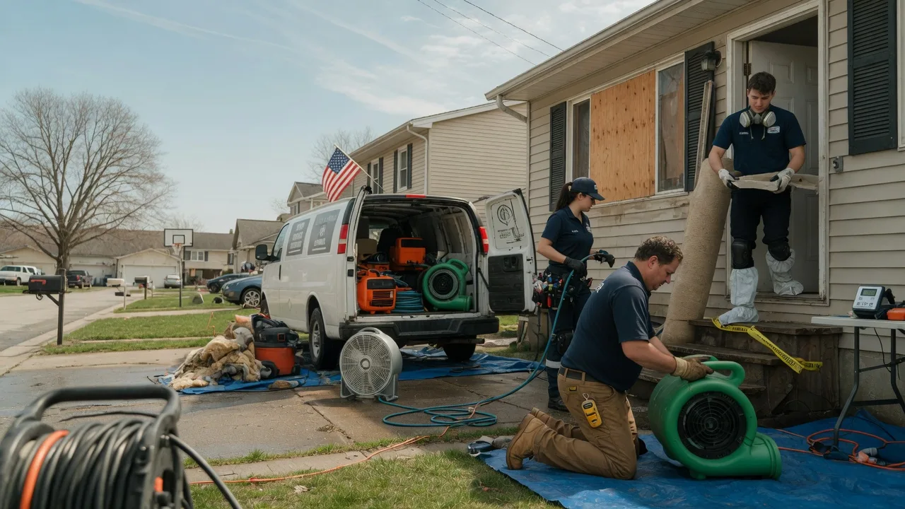 Water Damage Restoration in Malden, IL near me